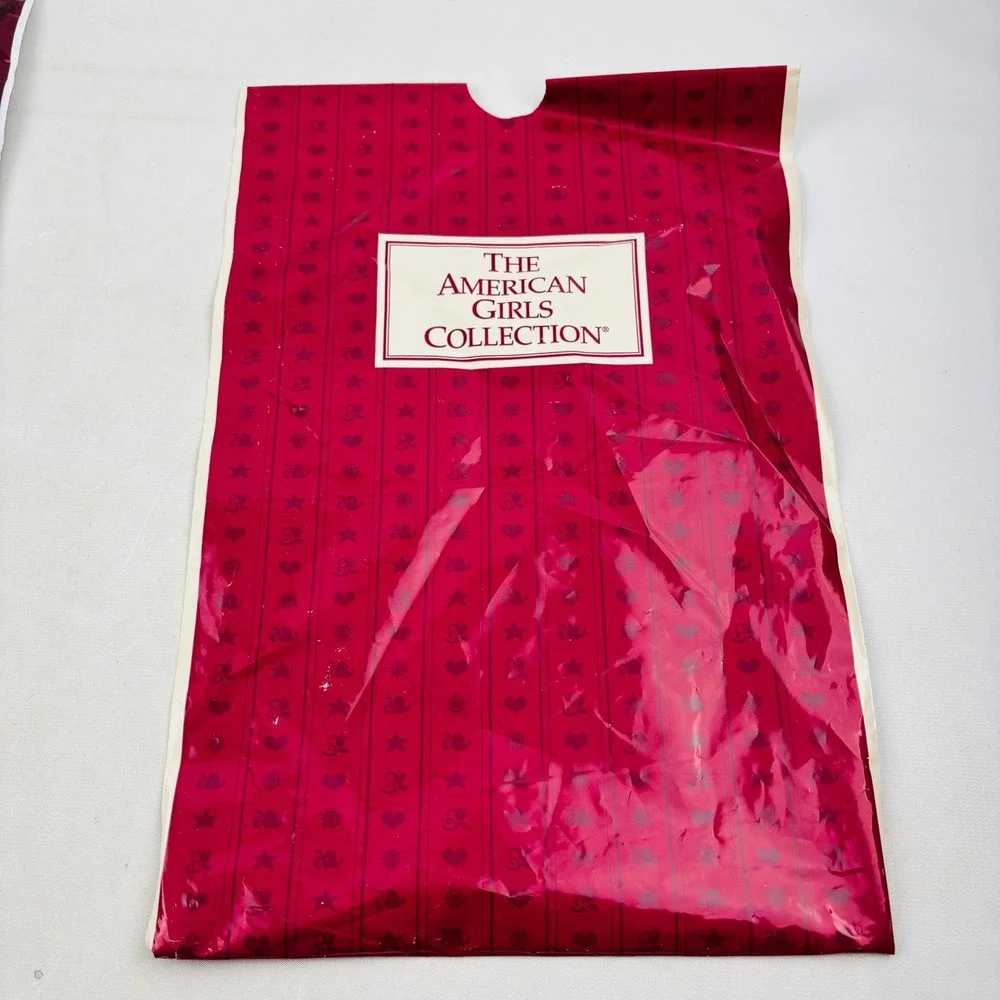 Vintage Pleasant Company American Girls Collection Plastic Garment Bags Lot of 2